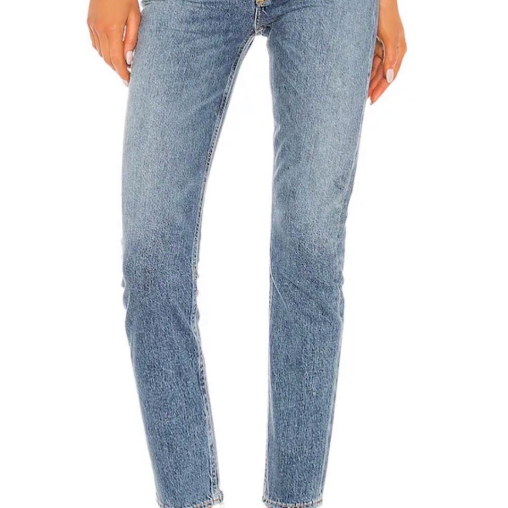 Agolde Women's Straight Leg Jeans in Blue